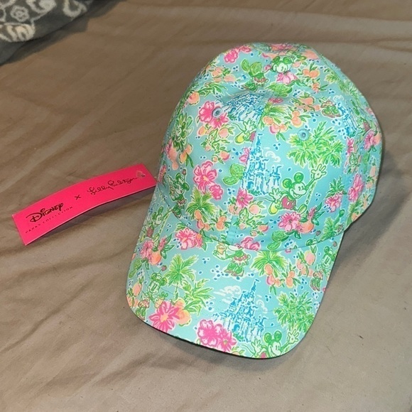 Lilly Pulitzer Accessories - NWT RARE Lilly Pulitzer x Disney Baseball Hat